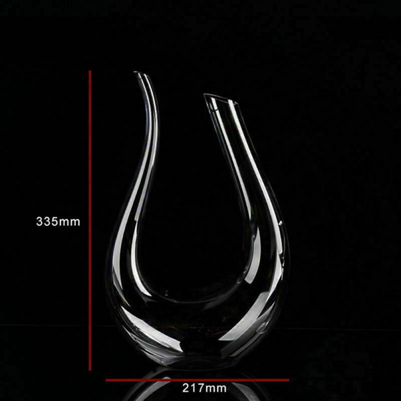 The Crystal U 1500ml Wine Decanter